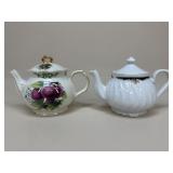 Sadler & Truly Tasteful Porcelain Teapots|2 pc