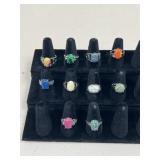 Sz 6.5 - 10 Costume Rings / 10 pc