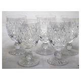 Waterford Wine Glasses / 5 pc