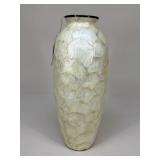 Large Ceramic Vase Coated In Capiz Shells