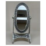 Metal Plated Vanity Mirror