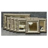 9/PC Mirrors in Matching Framed w/Hardware