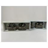Pair Of Wall Hanging Faux Succulents