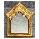 Gold Tone Framed Wall Mirror