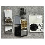 Assorted Drill Bits & Hole Saw Set