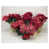 Poinsettia Artificial Arrangements|6 pc