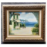 Original Oil Painting on Canvas Signed K. Robert