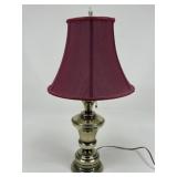Brass Lamp w/ Shade