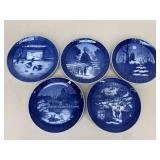 Royal Copenhagen Christmas Decorative Plates