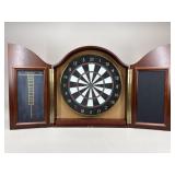 Bombay Company Dart Board Cabinet