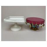 Metal Cake Stands / 2 pc
