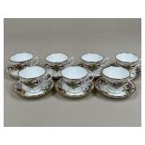 Royal Albert "Christmas Magic" Cups & Saucers