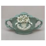 Ceramic Cameo Jasperware Style Planter