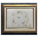 Cup & Plate Needlepoint
