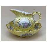 Limoges Porcelain Basin & Pitcher