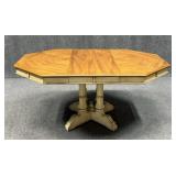 Stanley Furniture Octagonal Pedestal Table