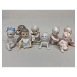 Enesco Kewpie Porcelain Figures|8 pc