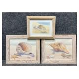 3/PC Sea Shell Print by Barbara Fleri