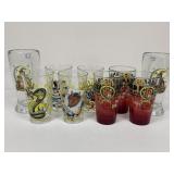Ed Hardy/Saint Arnold+ Beer Glasses|9pc