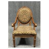 Shield Back Arm Chair