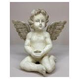 Painted Acrylic Angel Figure