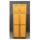 Wood Cabinet / 2 pc