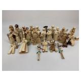 Corn Husk Doll Assortment|26 pc