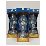 Lamplight Oil Lamp NIB|3 pc