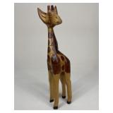 Wood Carved Giraffe