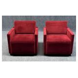 Pair of Steelcase Coalesse Club Chairs