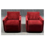 Pair of Steelcase Coalesse Club Chairs