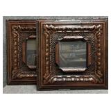 2/PC Metal Ceiling Tile Photo Frame