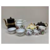 Gibbon & Sons+ Porcelain Teapots/Pitcher/Cups|9pc