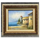 Original Oil Painting on Canvas Signed Davis
