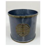 Decorative Metal Waste Basket