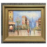 Original Oil Painting on Canvas Signed Davis