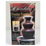 Nostalgia Chocolate Fondue Fountain NIB