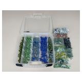 Glass Marbles w/ Case / 14 Colors