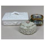 Lenox+ Porcelain Music/Trinket Boxes|3 pc