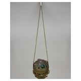 Sajai Metal Bag W/ Stone Accents