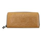 $195 Brighton Tooled Leather Wallet