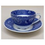 Spode Blue Room Collection 'Camilla' Cup & Saucer