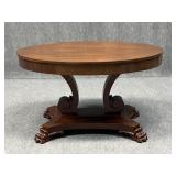 Claw Foot Foyer Table w/ Drawer