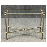 Metal & Glass Console Table