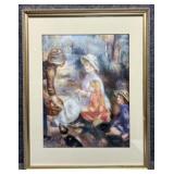 'The Apple Seller' Print by Renoir