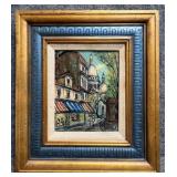 Original Oil Painting on Panel Signed