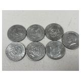 Kennedy Half Dollars / 7 pc