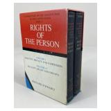 Rights Of The Person Vol 1 & 2 Books