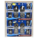 Brinks Keyed Entry & Deadbolt Set NIB|2 Sets