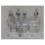 Shower & Vanity Acrylic Organizers|7 pc